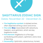 Sagittarius zodiac sign archer