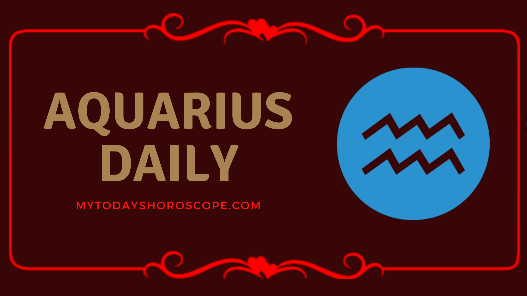 Aquarius horoscope today