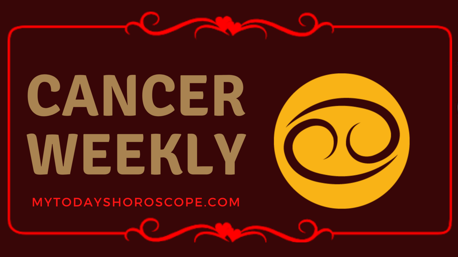 cancer weekly love horoscope astrology
