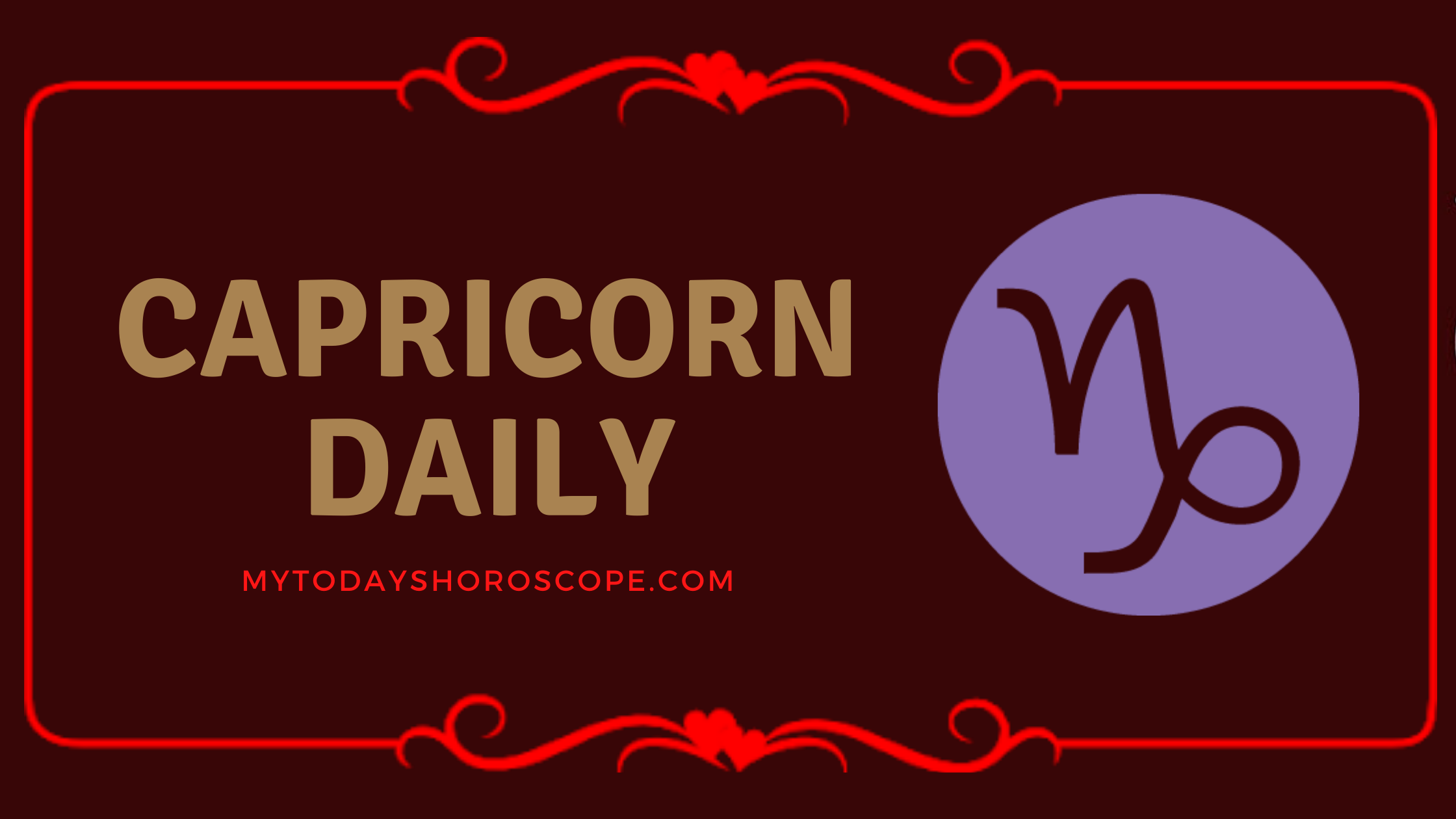 Capricorn Daily Horoscope | Today's Capricorn Horoscope for Love, Money ...