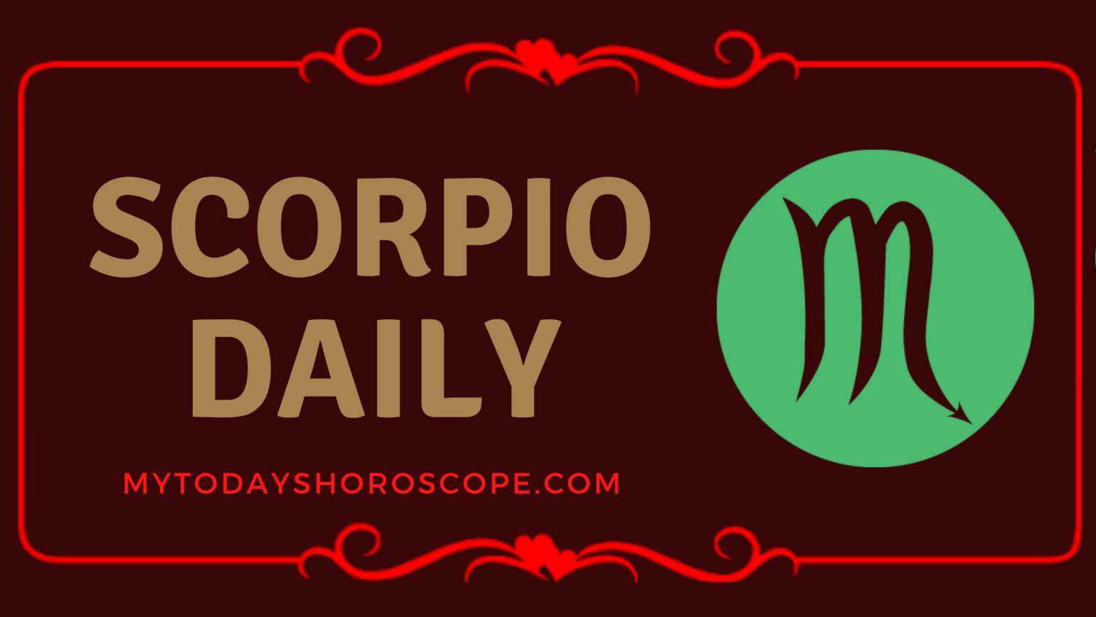 is today a lucky day for scorpio