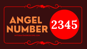 Angel Number 2345