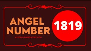 Angel Number 1819