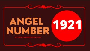 Angel Number 1921