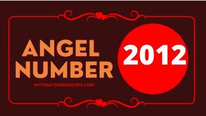 Angel Number 2012