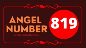 Angel Number 819