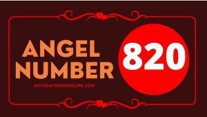 Angel Number 820