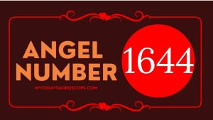 Angel Number 1644