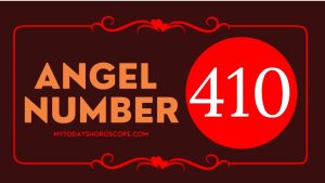 Angel Number 410