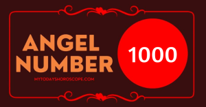 Angel Number 1000