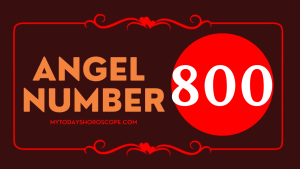 Angel Number 800