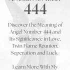 444 angel number meaning