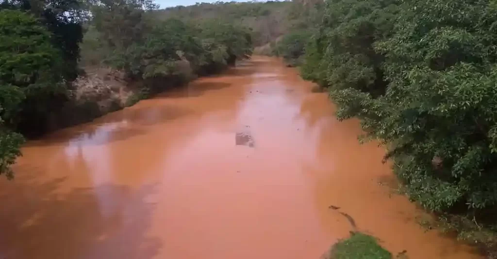 Dream of dirty river water