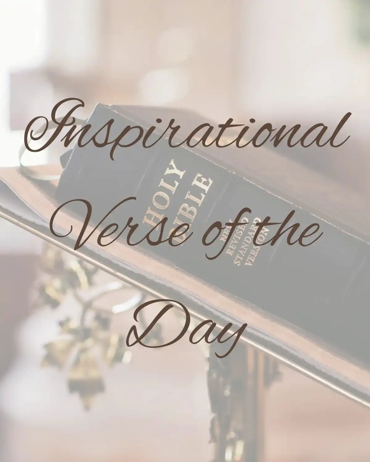 Inspirational Verse of the Day