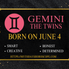 June 4 Zodiac Sign Personality, Compatibility, Traits and More