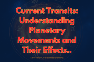 Current Planetary Transits