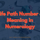 Life Path Number 4 Meaning in Numerology