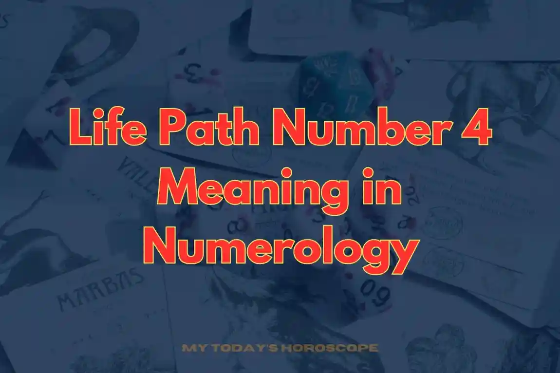 Life Path Number 4 Meaning in Numerology