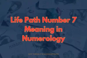 Life Path Number 7 Meaning in Numerology