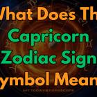 What Does The Capricorn Zodiac Sign Symbol Mean?