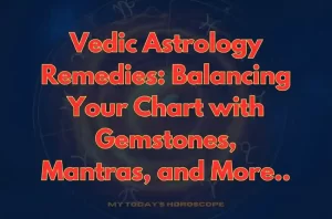 Vedic Astrology Remedies: Balancing Your Chart with Gemstones, Mantras, and More