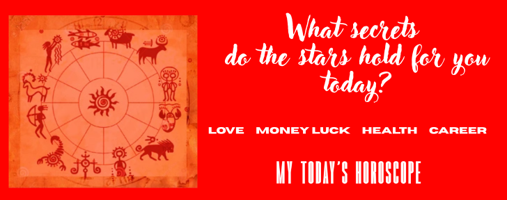 Today's horoscope with daily astrology predictions from My Today's Horoscope