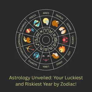 Astrology Unveiled: Your Luckiest and Riskiest Year by Zodiac