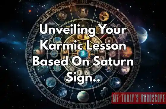 Unveiling Your Karmic Lesson Based On Saturn Sign