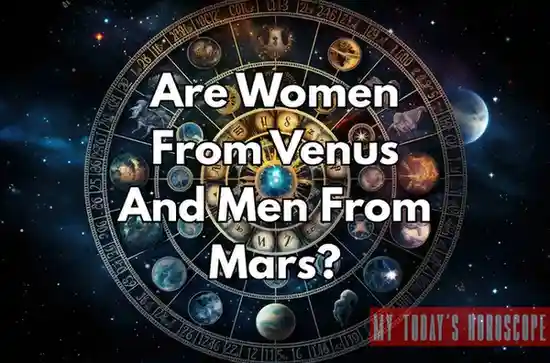 Are Women From Venus And Men From Mars?