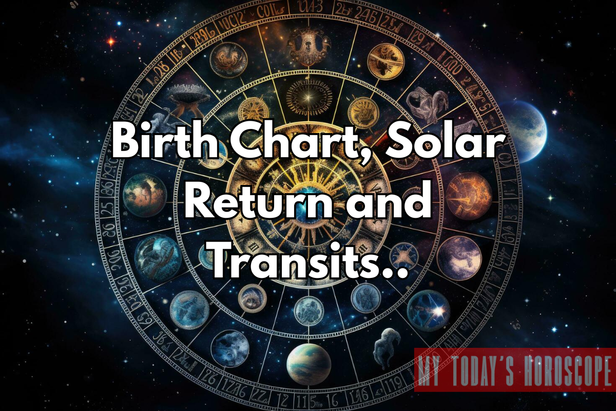 Birth Chart, Solar Return and Transits