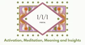 Energy Portal 1/1/1: Activation, Meditation, Meaning and Insights