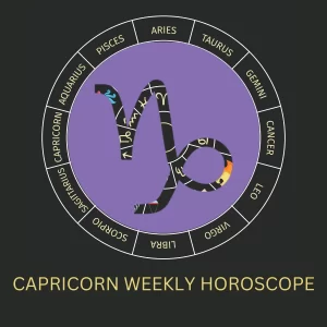 Weekly Horoscope for Capricorn