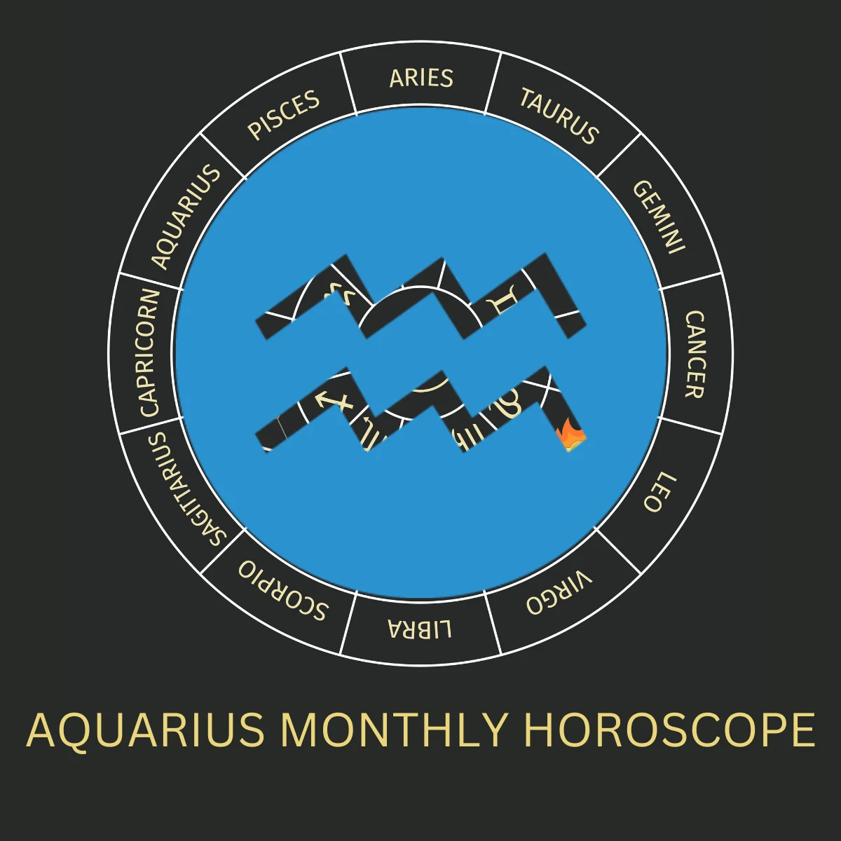 Aquarius Monthly Horoscope : Love, Money Luck, Career and Health