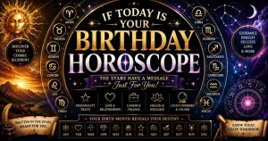If Today Is Your Birthday Horoscope