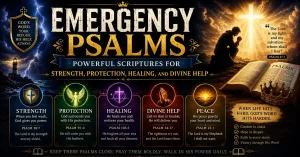 Emergency Psalms: Powerful Scriptures for Strength, Protection, Healing, and Divine Help