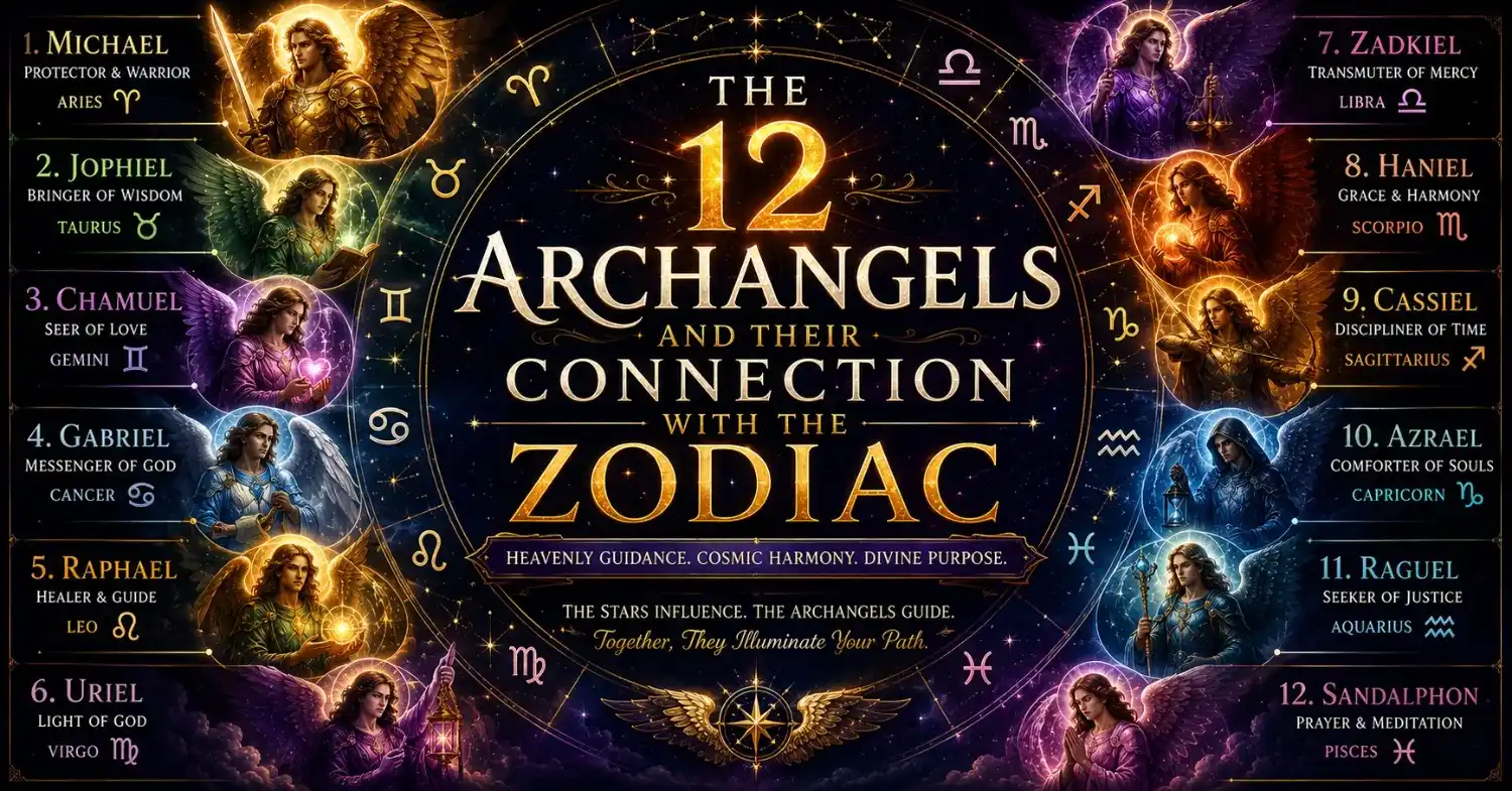 The 12 Archangels and Their Connection With the Zodiac