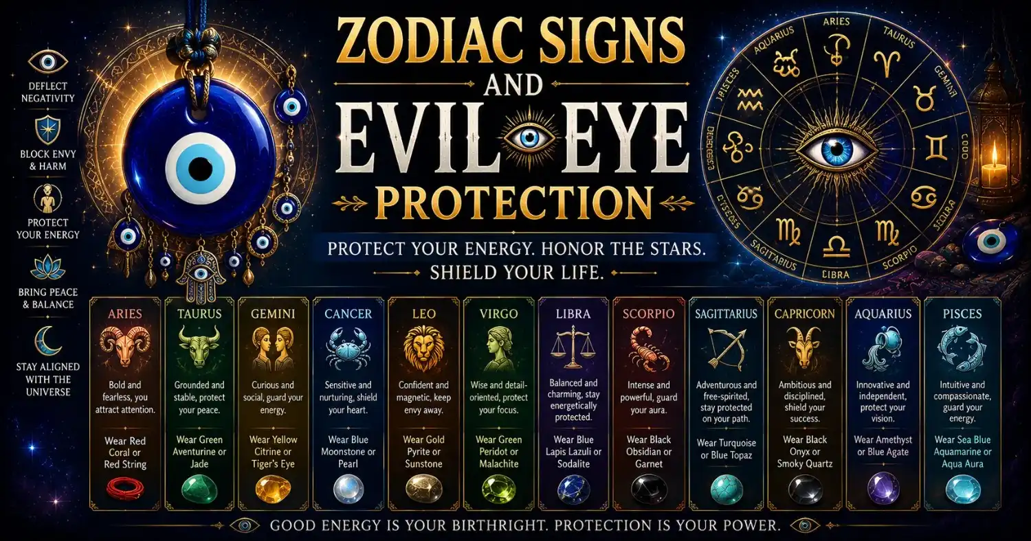 Zodiac Signs and Evil Eye Protection
