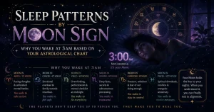Sleep Patterns by Moon Sign: Why You Wake at 3am Based on Your Astrological Chart