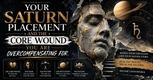 Your Saturn Placement and the Core Wound You Are Overcompensating For