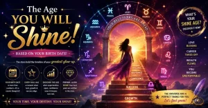 The Age You Will Shine! Based On Your Birth Date!