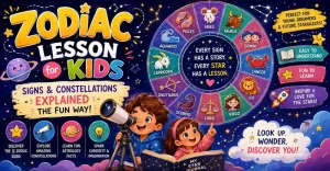 Zodiac Lesson for Kids: Signs & Constellations Explained the Fun Way