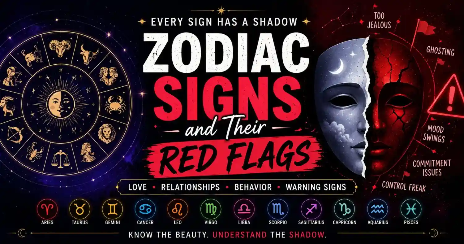 Zodiac Signs and Their Red Flags