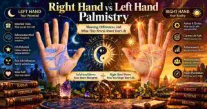 Right Hand vs Left Hand Palmistry