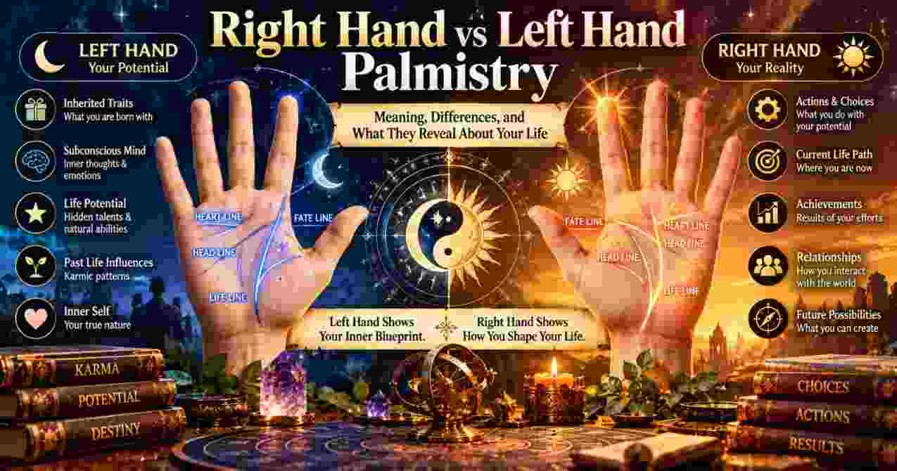 Right Hand vs Left Hand Palmistry